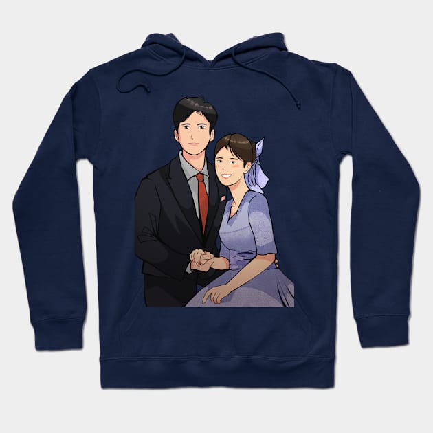 Marriage momment Hoodie by Toonist